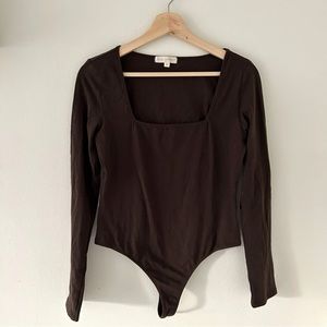 Pacsun LA Hearts square neck bodysuit